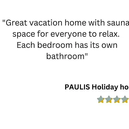 Paulis Cozy 4-bedroom Vacation - With 4 Bathrooms Sun Terrace & Sauna, To Hike & Bike, To Chil & Meet * Büllingen